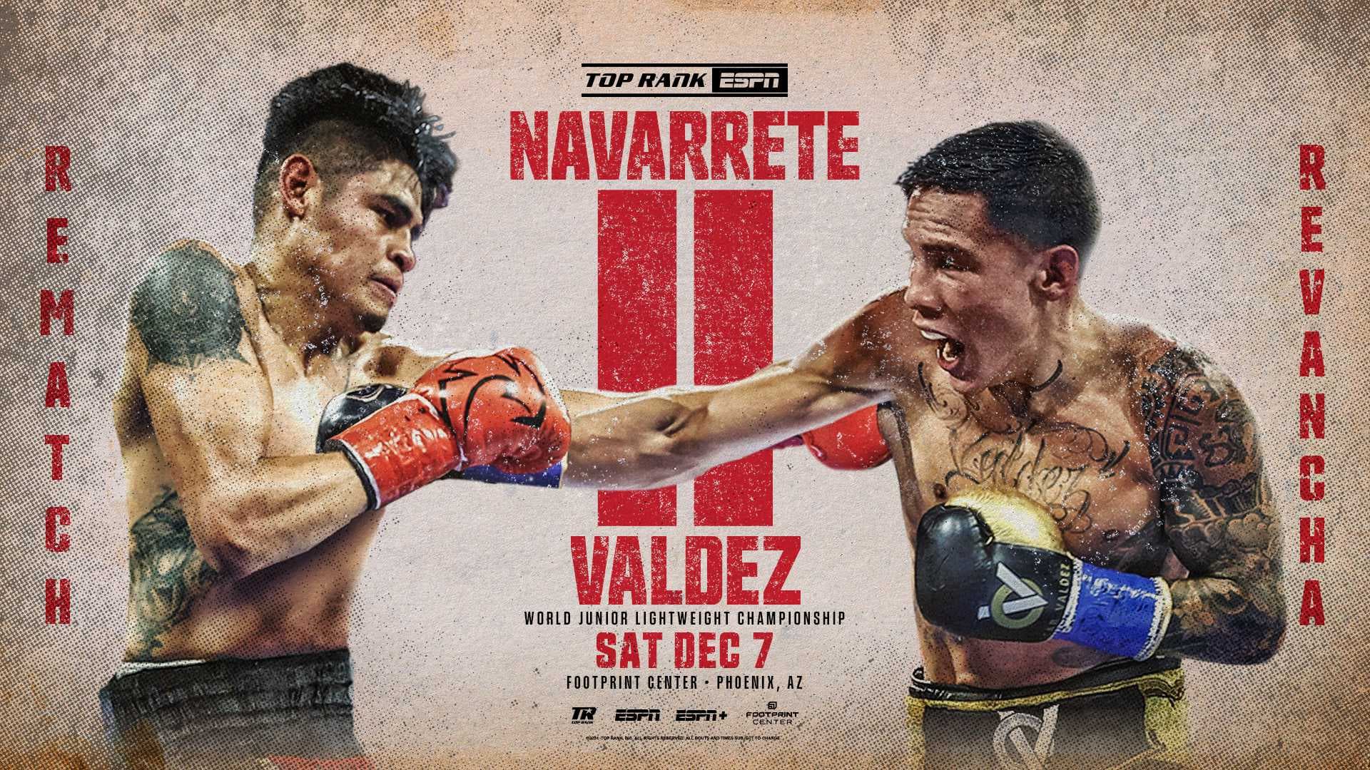 Emanuel Navarrete vs Oscar Valdez